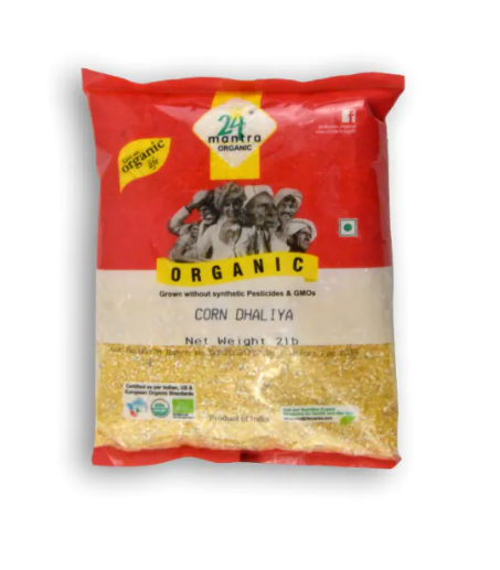 24 MANTRA ORGANIC Corn Daliya 2 LBS